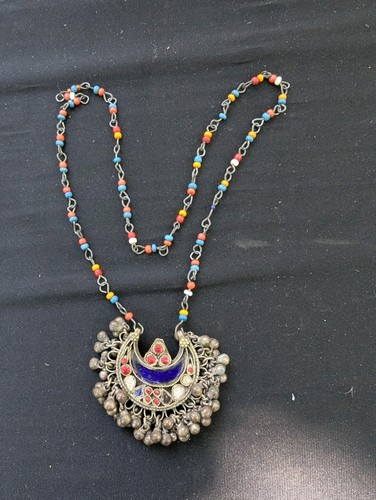 Bijou collier ethnique ancien - collier,