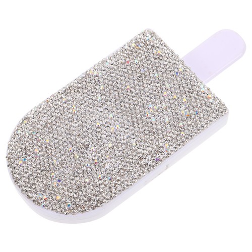 Miroir poche strass - À,