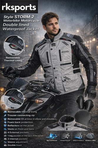 Veste imperméable double - imperméable,