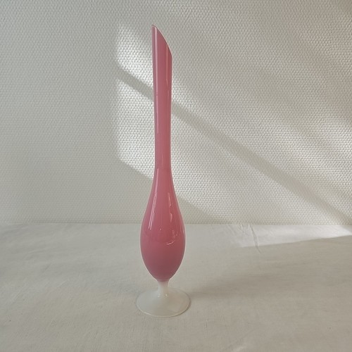 Vase ancien opaline - opaline, rose