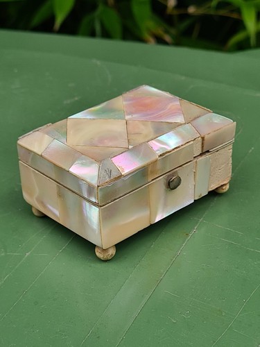 Coffret bijoux nacre - a, en