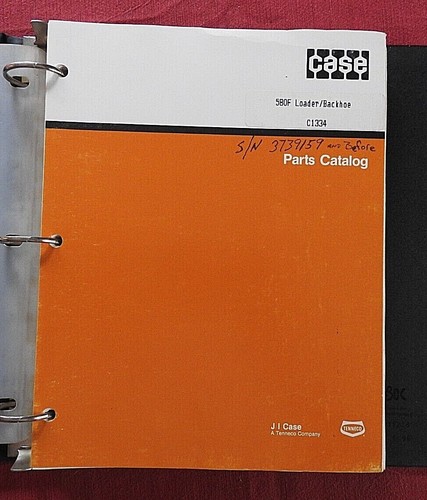 1980s case 580 - f, 580f