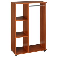 HOMCOM Armoire penderie mobile