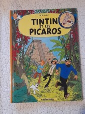 Tintin et les Picaros album bd sous blister rare avec silhouette 2004 neuf