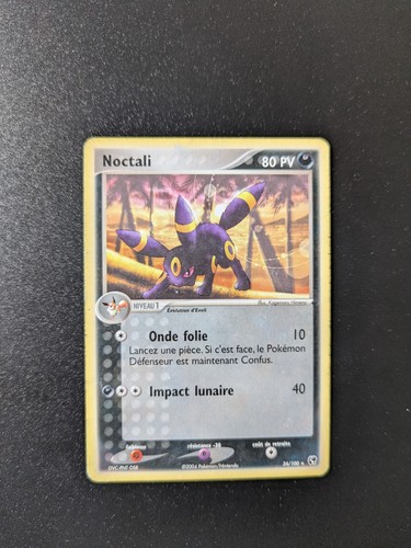Carte pokemon noctali 100 - carte,