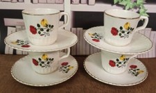 4 Tasses Anciennes Digoin