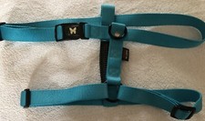 Harnais chien Turquoise nylon -Grand Chien- 30-49 Kg MARTIN SELLIER NEUF