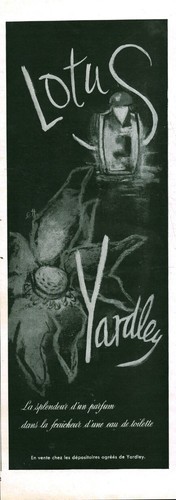 Publicité ancienne parfum