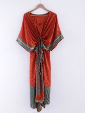 Vintage Crêpe Soie Sari