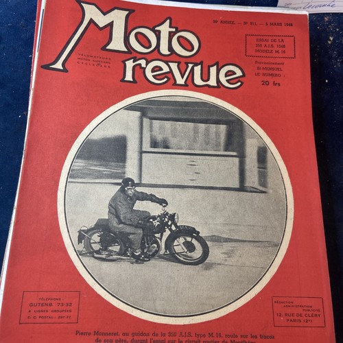 Moto revue numéro 911 - moto, anne