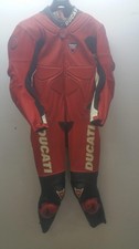 Tuta pelle moto ducati - da,