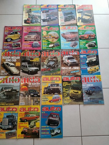 Lot revues magazines vintage