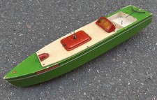 Canot mécanique bois & tôle MISS ENGLAND - RFA (années 1960) **RARE & SUPERBE**