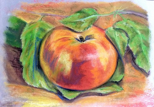 Autumn red apple fruit nature - autumn,