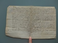 Parchemin, 1547, Yvetot