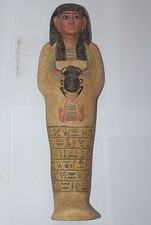 UNIQUE PHARAONIQUE ANCIENNE EGYPTIENNE GRANDE USHABTI statue avec...