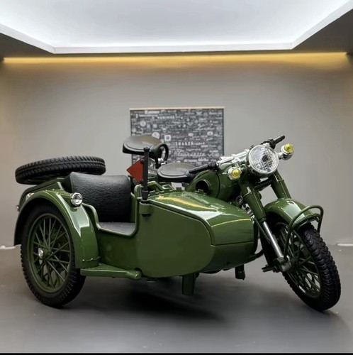 Moto militaire side car - moto, side-car