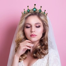  Couronne Baroque Accessoire Cheveux Mariée Chapeaux De Mariage Vintage