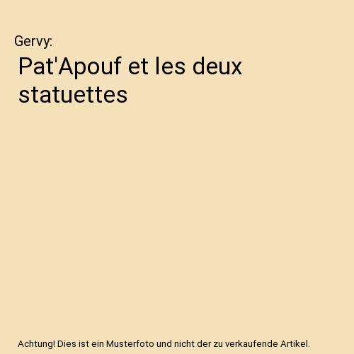 Pat apouf les - et, deux