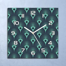 Horloge murale design verre - design, en