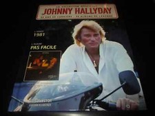 CD-LIVRE "JOHNNY HALLYDAY - PAS FACILE (1981)"