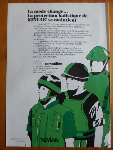1987 pub comoditex gilet - 3/1987,