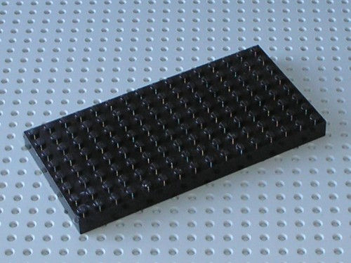 Brique noire lego black brick - noire,