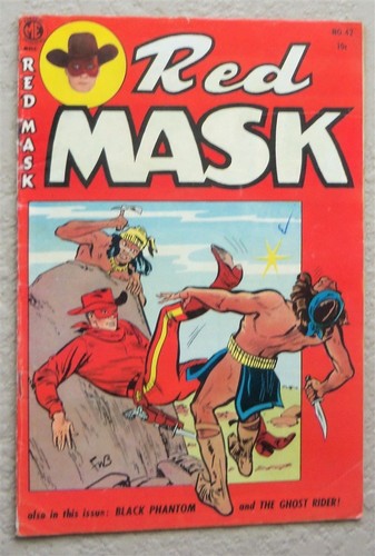 Red mask comic book - #42,