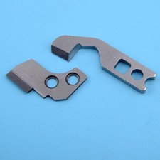 zye 2x Couteau Knife fit for Janome 8002DX 8933D 9102D 204D MOD Serger Elna 664