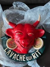 Rare Ancien Platre Publicitaire La Vache Qui Rit