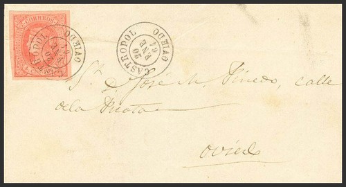 Asturies histoire postale - asturies.,