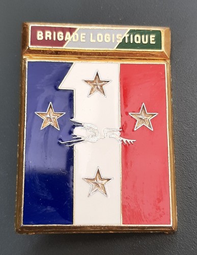 Insigne brigade logistique - insigne, 1°