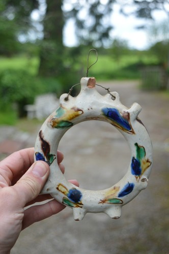 Ancienne gourde anulaire - ancienne,