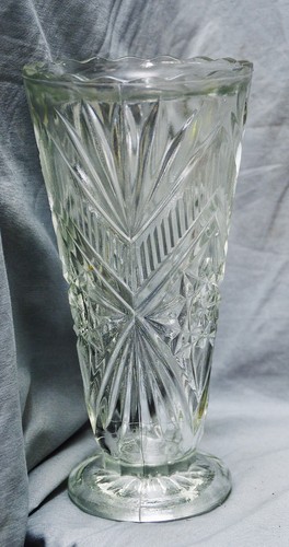Grand art déco verre moulé - art,