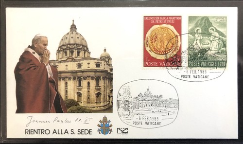Fdc vatican pope - vatican,, john