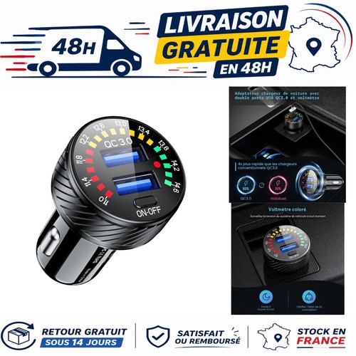 Thlevel chargeur allume cigare - chargeur, allume-cigare