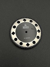 Cadran de montre vintage GRUEN Air Flight jump 24h militaire 31mm rare