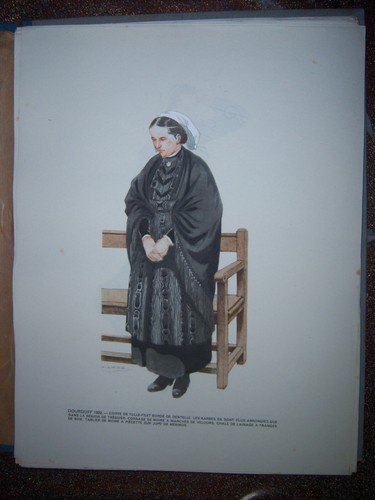 Bretagne costume breton - le,