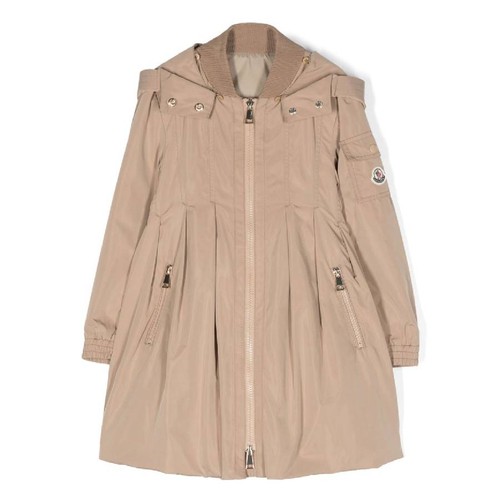 Moncler logo applique hooded - moncler,