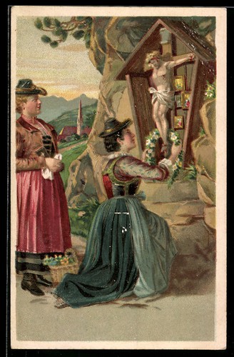 Carte postale femmes - , en
