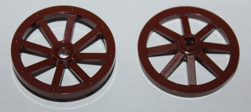Roues lego redbrown wheel - 2,