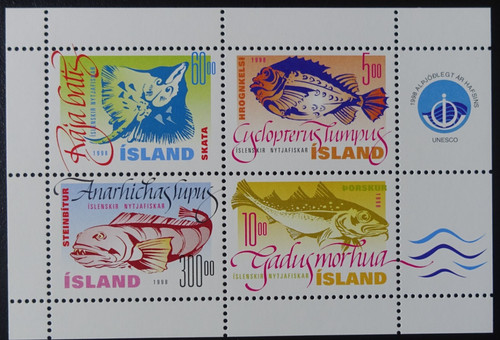 Timbres islande bloc - islande,