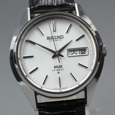 [NEAR MINT] Montre Homme Vintage King SEIKO 5625-8000 Hi-Beat Day Date AT...