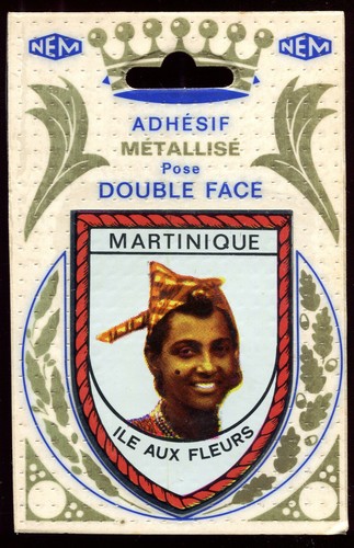 Carte postale auto collant - carte, auto-collant