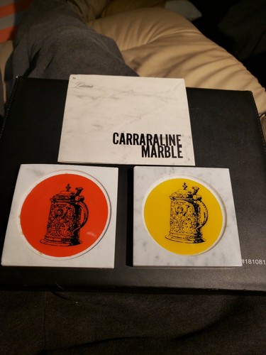 Vintage set two coasters - vintage,
