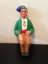 Joli santon ancien personnage