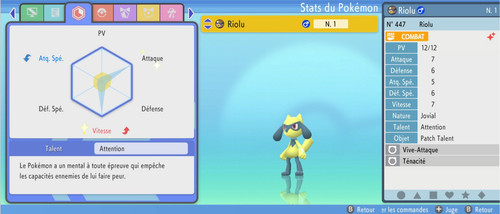Riolu shiny 6iv pokémon - riolu,