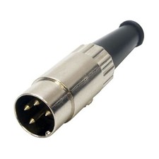 Connecteur Droite 4 Broches DIN Switchcraft. 210 Degré. Quad 33 44 303 405 405-2