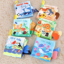 Livre en tissu pour bébé de