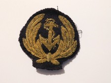 MARINE NATIONALE 2° GM 39-45 : MACARON POUR CASQUETTE OFFICIER